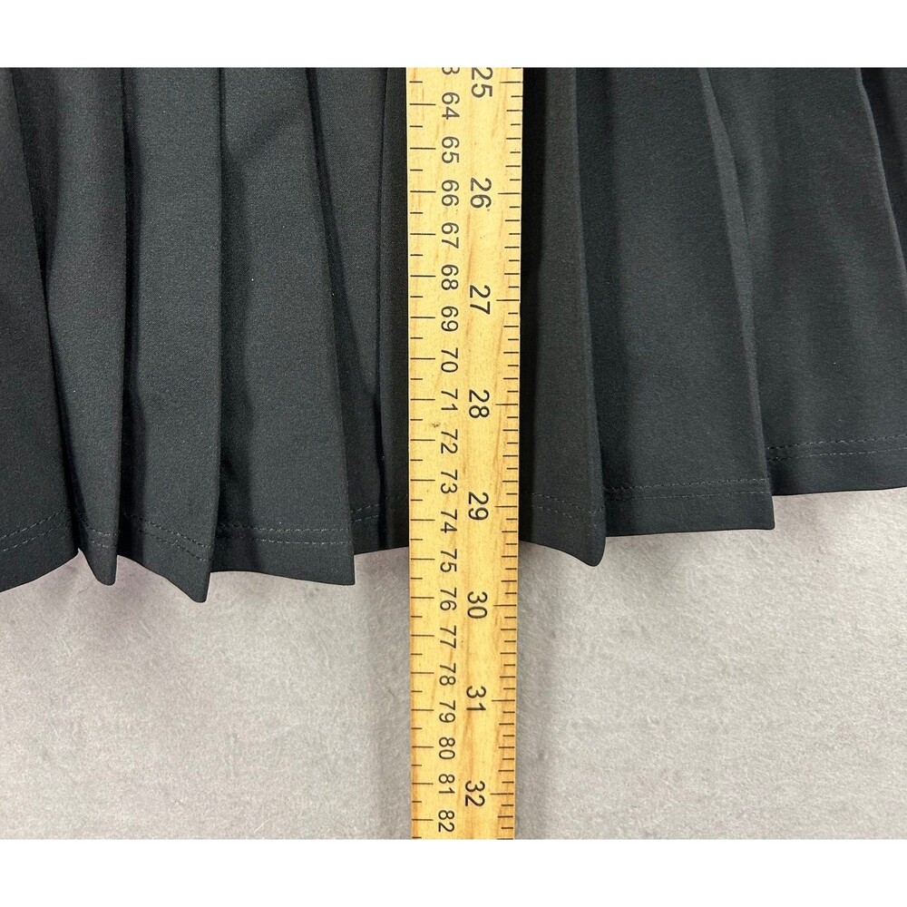 New All In Motion Women's XS Tennis Athletic Pleated Dress Built in Shorts Black - Picture 8 of 8